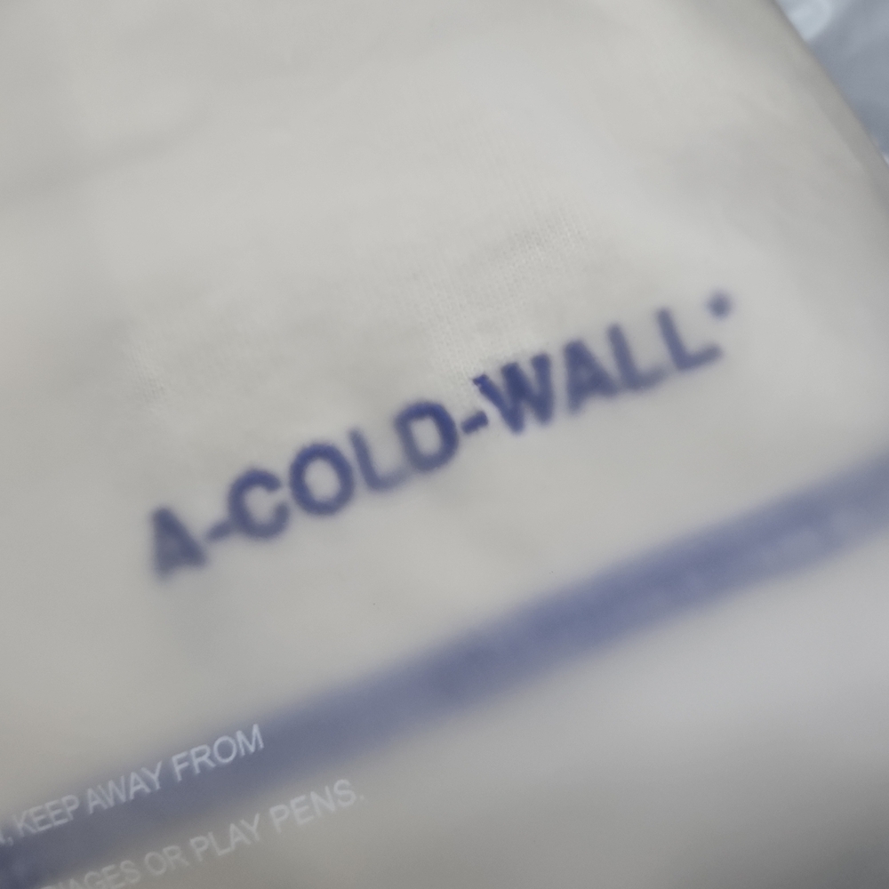 A-COLD-WALL* Cream Intersect T-Shirt - Picture 5 of 5